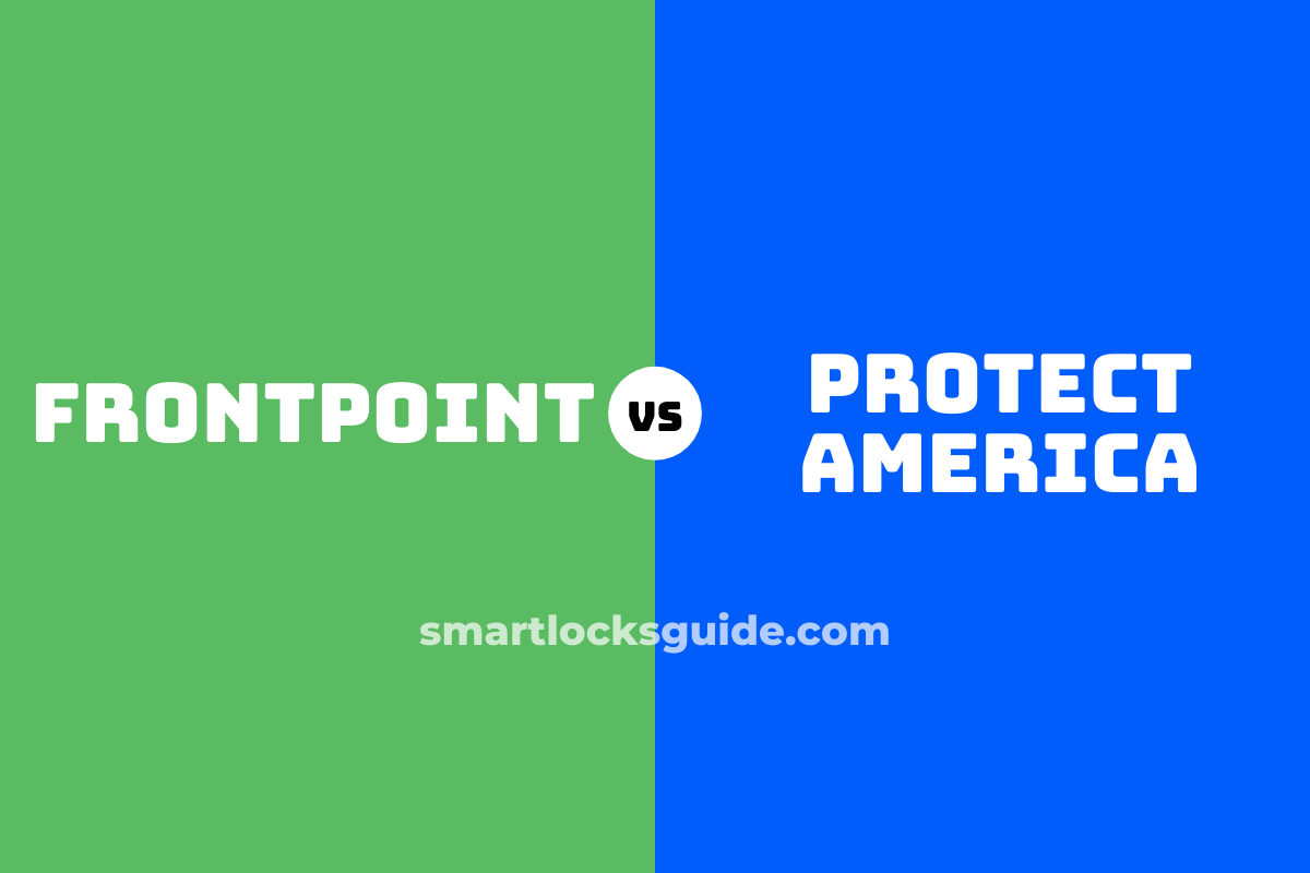 Frontpoint vs Protect America (Who Reigns Supreme?) Smart Locks Guide