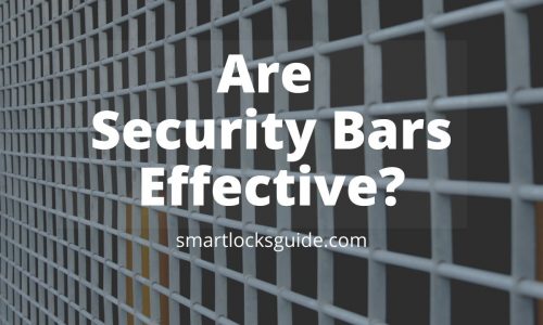 are security bars effective