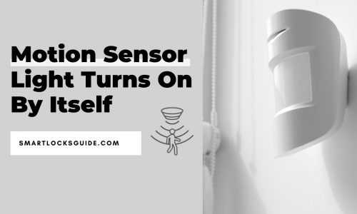 Motion Sensor Light Turns On By Itself