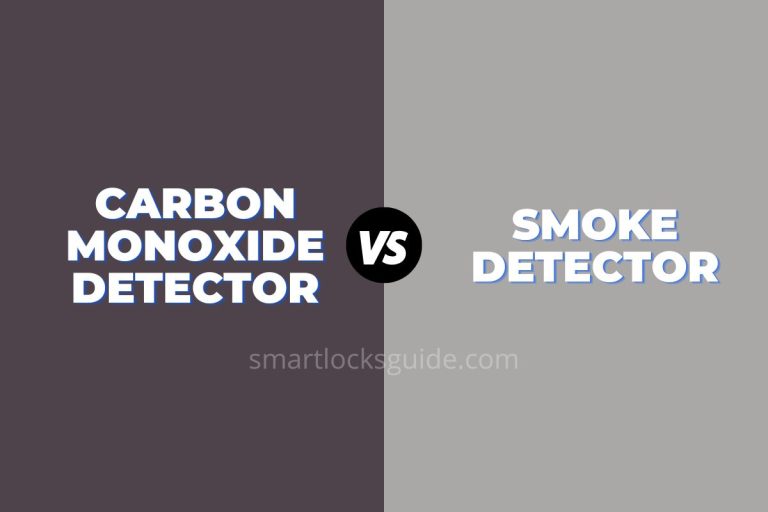 Carbon Monoxide Detector vs Smoke Detector (Be Prepared) Smart Locks